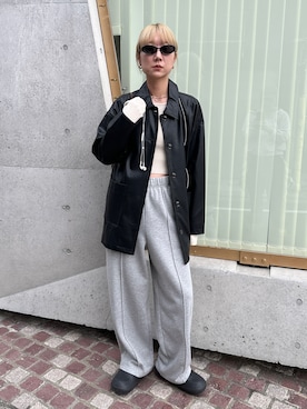 「アイテム（その他）」を使った、YUKAさん（レディース・167cm）の冬コーディネート