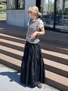 「アイテム（その他）」を使った、YUKAさん（レディース・167cm）の春コーディネート