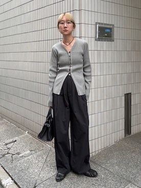 「アイテム（その他）」を使った、YUKAさん（レディース・167cm）の秋コーディネート