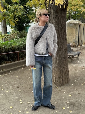 YUKAさん（レディース・167cm）の冬コーディネート