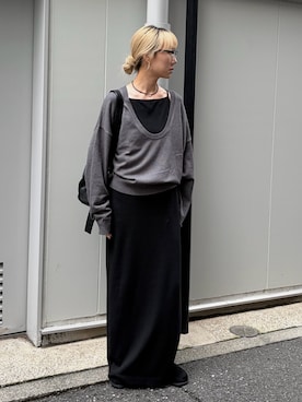 「feepur（フェピュール）のアイテム」を使った、YUKAさん（レディース・167cm）の秋コーディネート