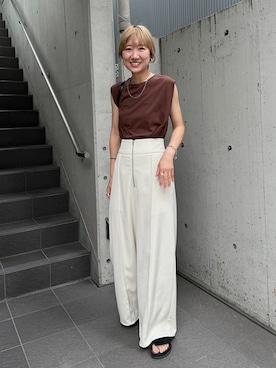 YUKAさん(レディース・167cm)の夏コーディネート