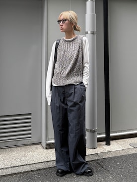 「アイテム（その他）」を使った、YUKAさん（レディース・167cm）の春コーディネート