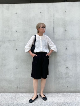 「DONOBAN（ドノバン）のアイテム」を使った、YUKAさん（レディース・167cm）の夏コーディネート