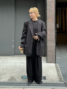 「zoe（ゾーイ）のアイテム」を使った、YUKAさん（レディース・167cm）の春コーディネート