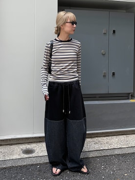 「アイテム（その他）」を使った、YUKAさん（レディース・167cm）の夏コーディネート