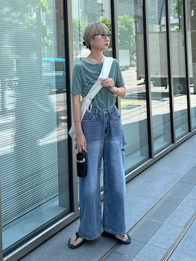 YUKAさん(レディース・167cm)の夏コーディネート