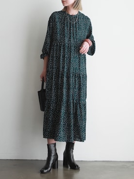 「SVEC（シュベック）のアイテム」を使った、YUKAさん（レディース・167cm）の冬コーディネート