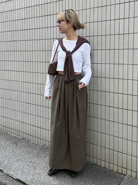 YUKAさん（レディース・167cm）の春コーディネート