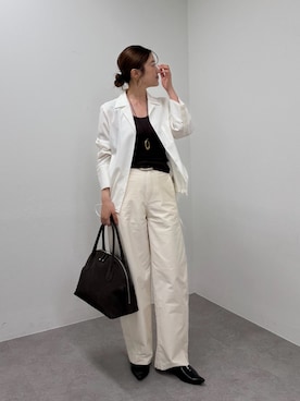 「IACUCCI（イアクッチ）のアイテム」を使った、kajiharaさん（レディース・157cm）の夏コーディネート