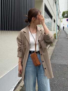 「IACUCCI（イアクッチ）のアイテム」を使った、kajiharaさん（レディース・157cm）の秋コーディネート
