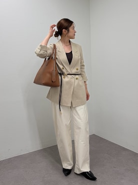 「IACUCCI（イアクッチ）のアイテム」を使った、kajiharaさん（レディース・157cm）の夏コーディネート