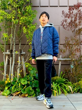 「ITEMS URBANRESEARCH（アイテムズ アーバンリサーチ）のアイテム（その他アウター）」を使った、daiさん（メンズ・169cm）の冬コーディネート