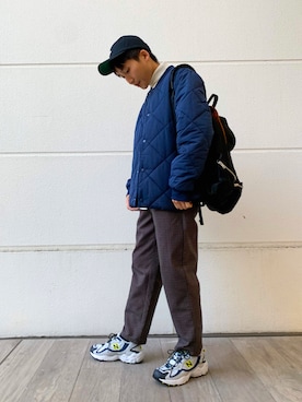 「ITEMS URBANRESEARCH（アイテムズ アーバンリサーチ）のアイテム（その他アウター）」を使った、daiさん（メンズ・169cm）の冬コーディネート