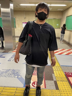 「DEAL DESIGN（ディールデザイン）のアイテム（アクセサリー）」を使った、たくや さん（メンズ・172cm）の夏コーディネート