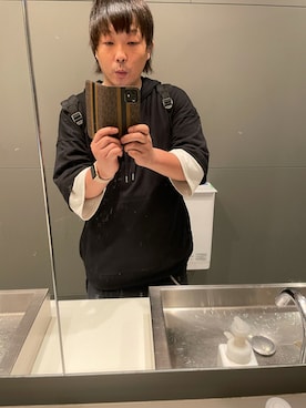 「アイテム（デジタル腕時計、ピンク系）」を使った、たくや さん（メンズ・172cm）の夏コーディネート