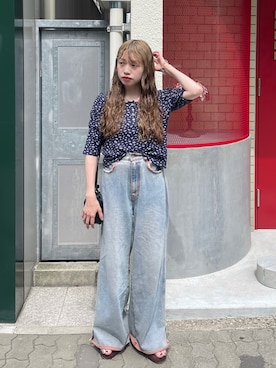 「Kastane（カスタネ）のアイテム」を使った、aoiさん（レディース・149cm）の夏コーディネート