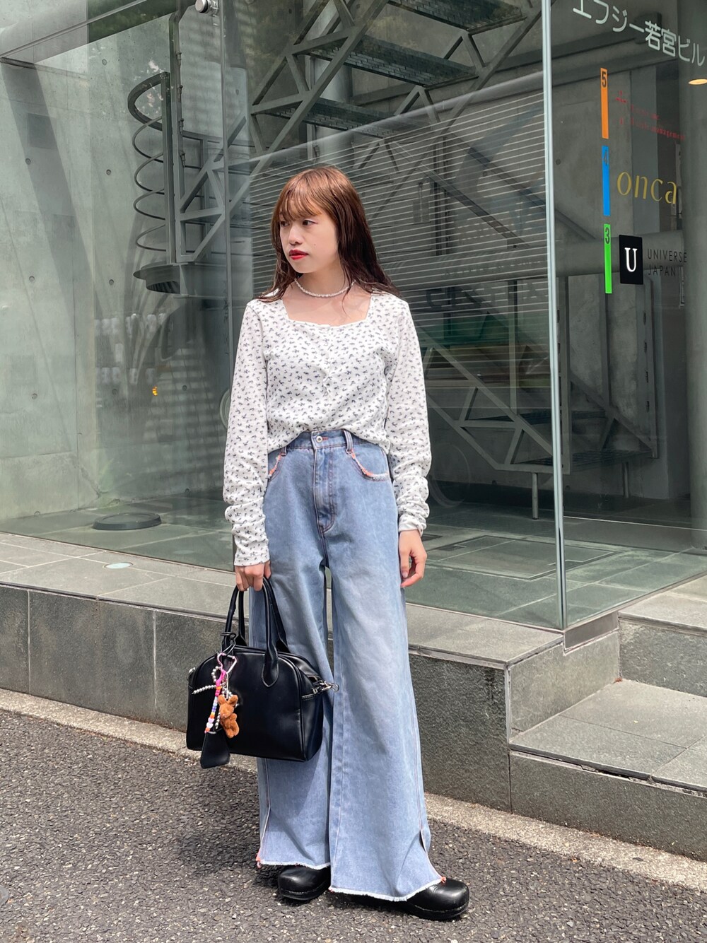 SLY デニム まtodayful ZARA ungrid ameri 韓国 デニムパンツを使った
