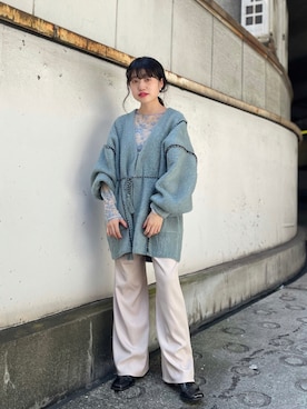 「ジャージーパンツ」｜「アイテム（ブーツ）」を使った、aoiさん（レディース・149cm）の夏コーディネート