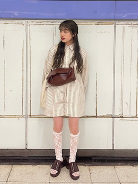 aoiさん（レディース・149cm・20代）の夏コーディネート