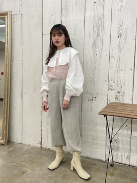 aoiさん（レディース・149cm）の冬コーディネート