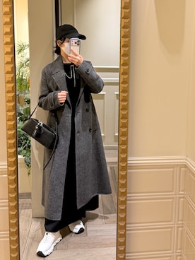 「アイテム（その他アウター）」を使った、y424kさん（レディース・155cm）の秋コーディネート