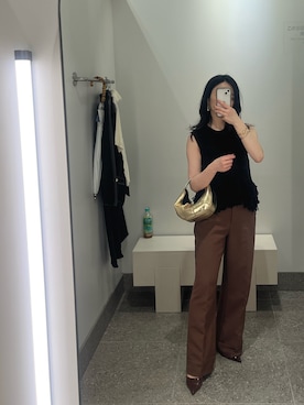 「アイテム（パンプス）」を使った、y424kさん（レディース・155cm）の秋コーディネート