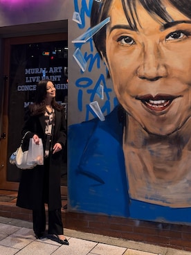 「アイテム（パンプス）」を使った、y424kさん（レディース・155cm）の秋コーディネート