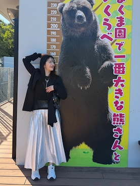 「アイテム（テーラードジャケット）」を使った、y424kさん（レディース・155cm）の秋コーディネート