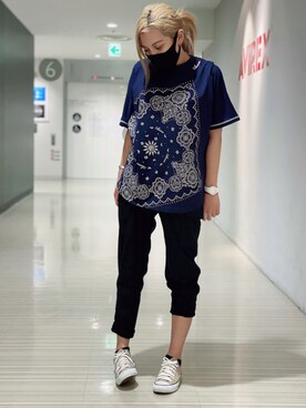 Haruさん(レディース・154cm)の夏コーディネート