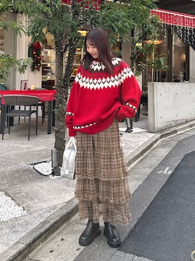 あみさん(レディース・165cm)の秋コーディネート