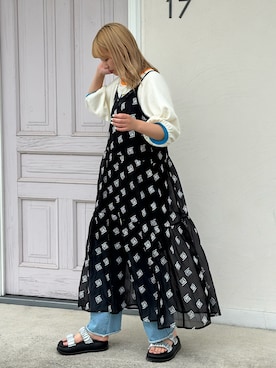 あみさん（レディース・165cm）の春コーディネート