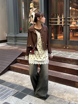 あみさん（レディース・165cm）の春コーディネート