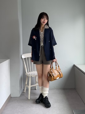 あみさん（レディース・165cm）の春コーディネート