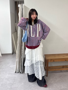 あみさん（レディース・165cm）の春コーディネート