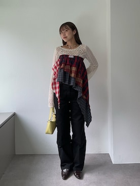 清野亜美さん（レディース・165cm・20代）の夏コーディネート