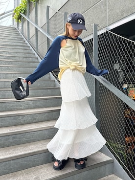 あみさん（レディース・165cm）の夏コーディネート