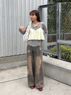 あみさん（レディース・165cm）の秋コーディネート