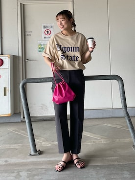 あみさん（レディース・165cm）の夏コーディネート