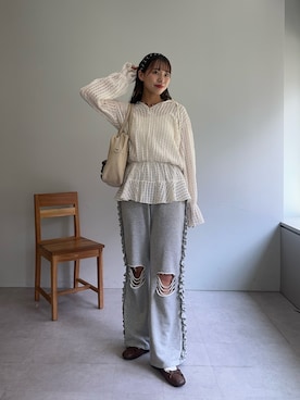 「アイテム（その他小物）」を使った、清野亜美さん（レディース・165cm・20代）の夏コーディネート