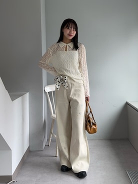 あみさん（レディース・165cm）の春コーディネート