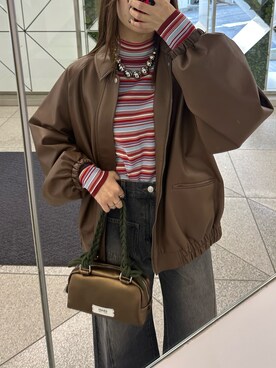 あみさん（レディース・165cm）の冬コーディネート