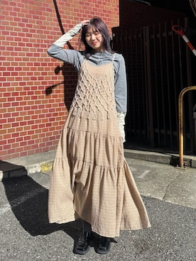 あみさん(レディース・165cm)の春コーディネート