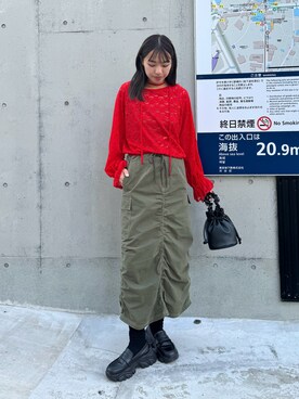 あみさん（レディース・165cm）の秋コーディネート