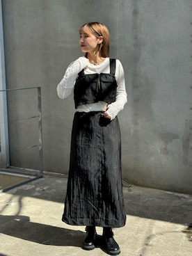 あみさん(レディース・165cm)の春コーディネート