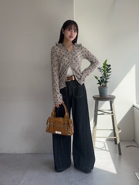 あみさん（レディース・165cm）の春コーディネート