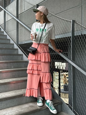 あみさん（レディース・165cm）の夏コーディネート