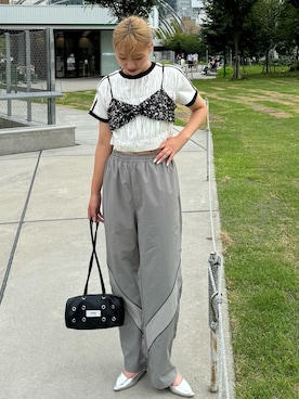 あみさん(レディース・165cm)の夏コーディネート