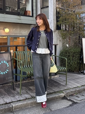 あみさん（レディース・165cm）の冬コーディネート