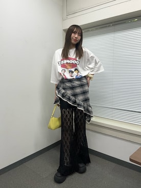 「アイテム（財布/小物）」を使った、清野亜美さん（骨格ウェーブ・レディース・165cm）の夏コーディネート
